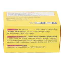 Doliprane 1000 mg poudre en sachets