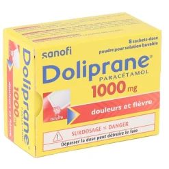 Doliprane 1000 mg poudre en sachets
