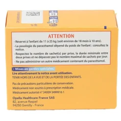 Doliprane 200 mg poudre en sachets