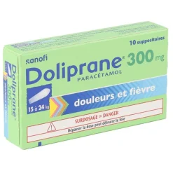 Doliprane suppositoires 300 mg