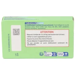 Doliprane suppositoires 300 mg