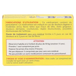 Doliprane Tabs 1000 mg comprimé