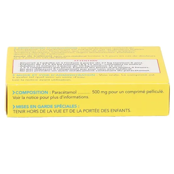 Doliprane Tabs 500 mg comprimé