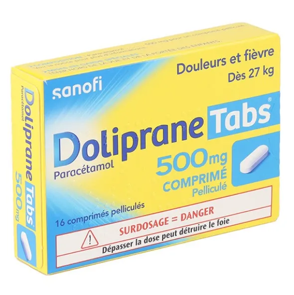 Doliprane Tabs 500 mg comprimé