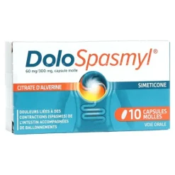 Dolospasmyl capsules molles