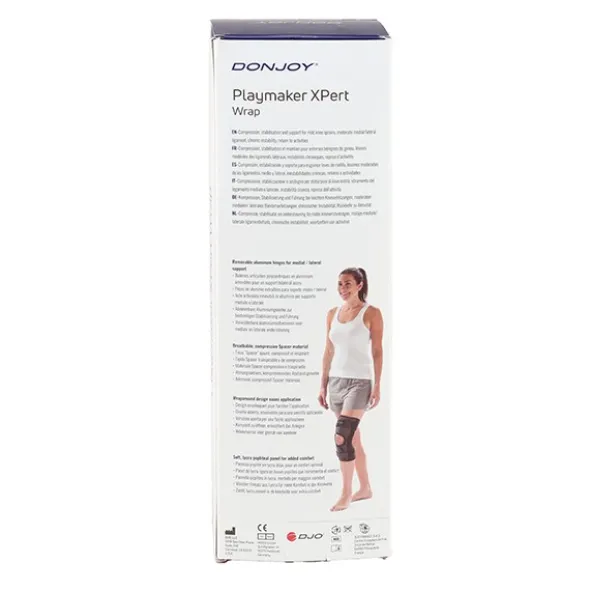 Donjoy Playmaker Xpert Wrap Genouillère Ligamentaire
