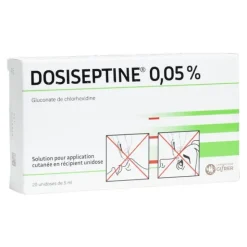 Dosiseptine 0,05 % solution unidoses