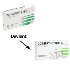 Dosiseptine 0,05 % solution unidoses