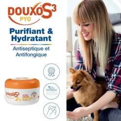 Douxo S3 Pyo cotons imprégnés Chien et chat