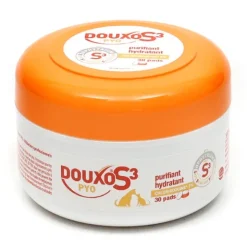 Douxo S3 Pyo cotons imprégnés Chien et chat