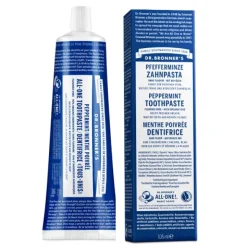 Dr Bronner's dentifrice menthe poivrée
