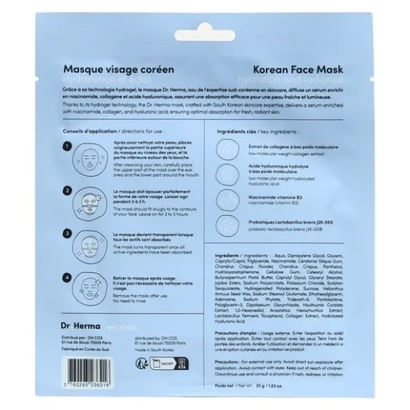 Dr Herma Masque hydrogel