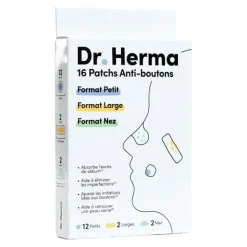 Dr Herma Patch anti boutons​ formats assortis