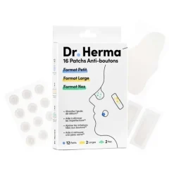 Dr Herma Patch anti boutons​ formats assortis