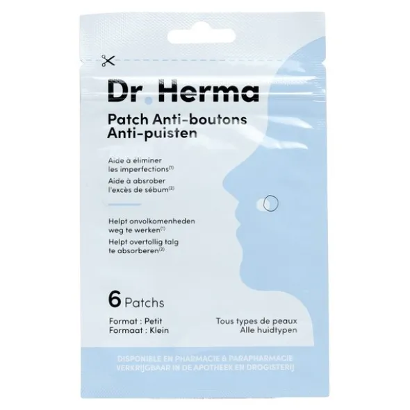 Dr Herma Patch anti boutons petit format
