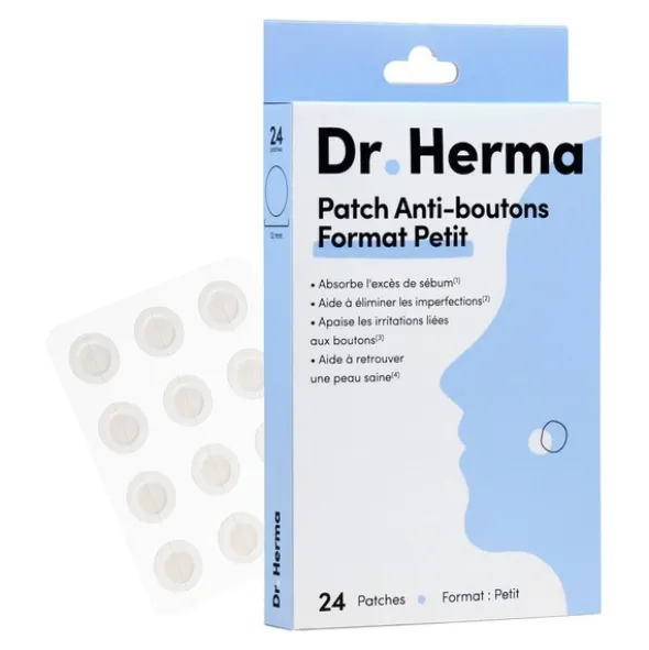 Dr Herma Patch anti boutons petit format