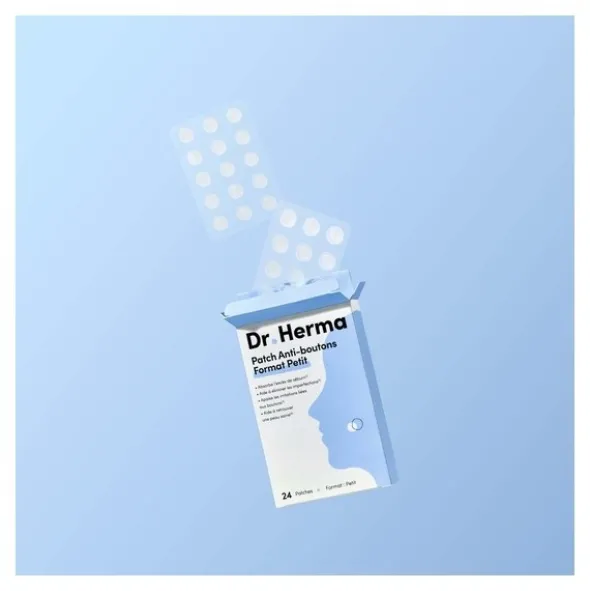 Dr Herma Patch anti boutons petit format