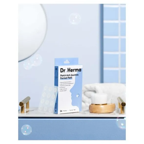 Dr Herma Patch anti boutons petit format