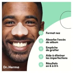 Dr Herma Patch anti boutons​ pour le nez