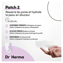 Dr Herma Patch anti points noirs pour le nez