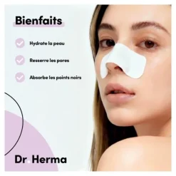 Dr Herma Patch anti points noirs pour le nez