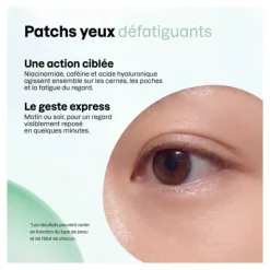Dr Herma Patch yeux hydrogel défatiguant