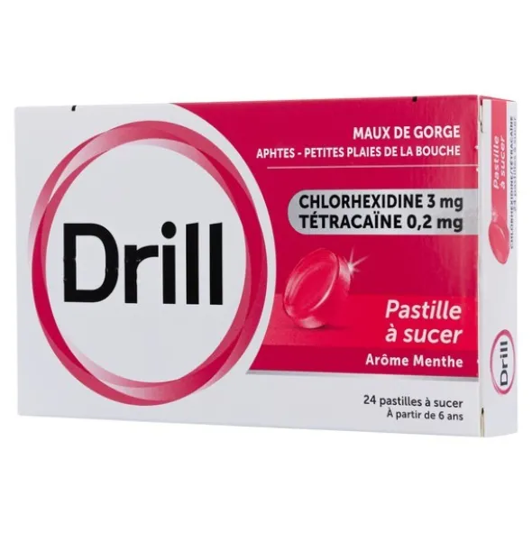 Drill pastilles à sucer