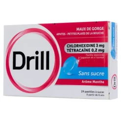 Drill sans sucre pastilles