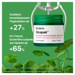 Dr Jart+ Cicapair Gel crème réparateur apaisant intense