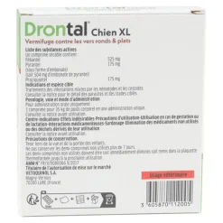 Drontal chien XL comprimés