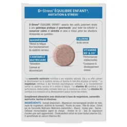 D Stress Equilibre enfant comprimés à croquer