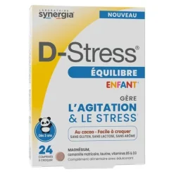 D Stress Equilibre enfant comprimés à croquer