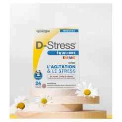 D Stress Equilibre enfant comprimés à croquer
