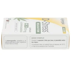 D Stress Relaxation CBD 50 mg & Ashwagandha capsules