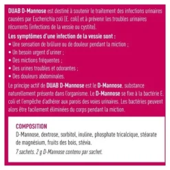 Duab D Mannose sachets
