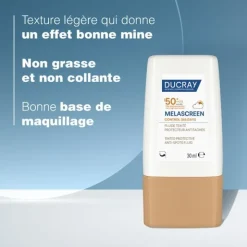 Ducray Melascreen Fluide solaire teinté antitaches SPF50+