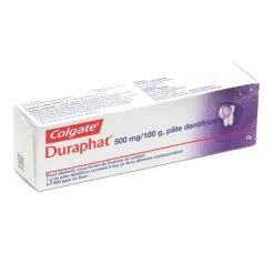 Duraphat dentifrice fluoré 5000 ppm