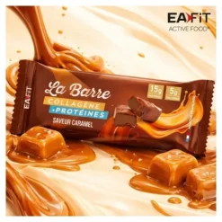 Eafit barre collagène + protéines Caramel