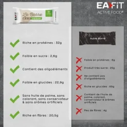 Eafit barre Fit vegan Chocolat Amande