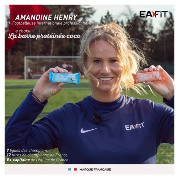 Eafit barre protéinée pêche yaourt