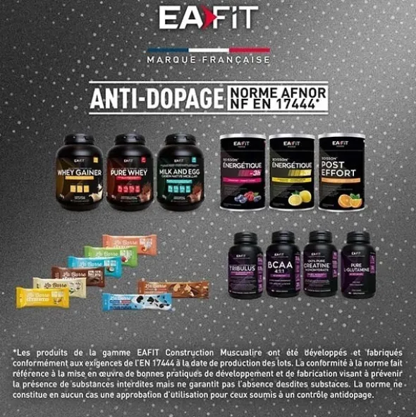 Eafit boisson énergétique +3h Citron