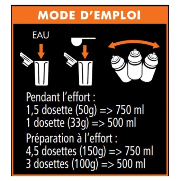 Eafit boisson énergétique +3h Citron