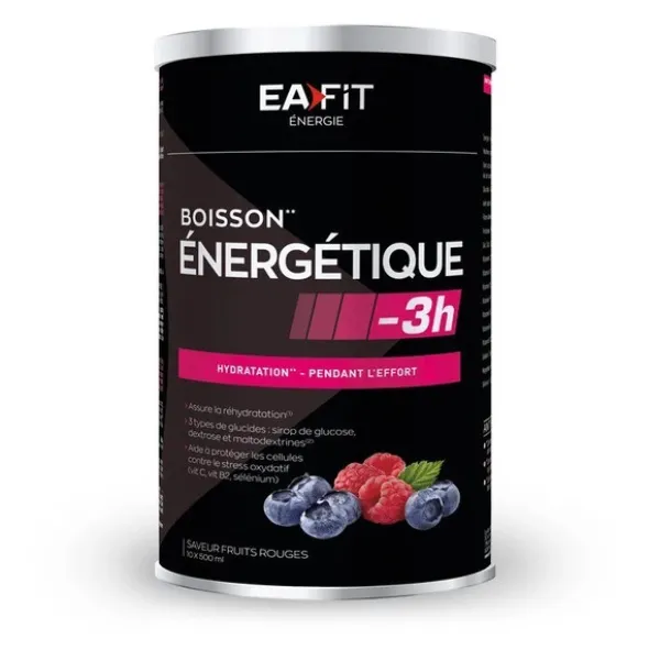 Eafit boisson énergétique -3h Fruits rouges