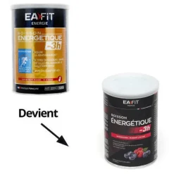Eafit boisson énergétique -3h Fruits rouges