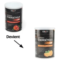 Eafit boisson énergétique -3h Orange