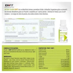 Eafit Détox Flash shot