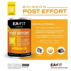 Eafit Energie boisson post effort