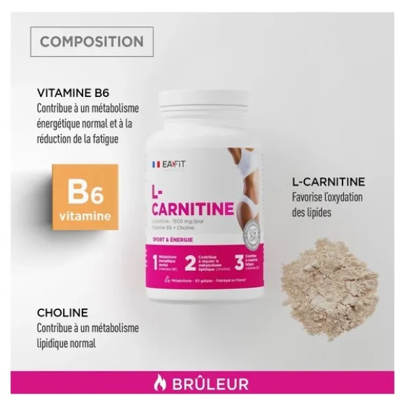 Eafit L-Carnitine gélules