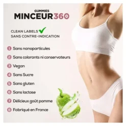 Eafit Minceur 360 Brûleur + Coupe faim gummies