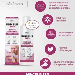 Eafit Minceur 360 Mousse crépitante anti cellulite